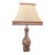Vintage Porcelaine De Paris Chinoiserie Porcelain Table Lamp With Trimmed Shade For Sale