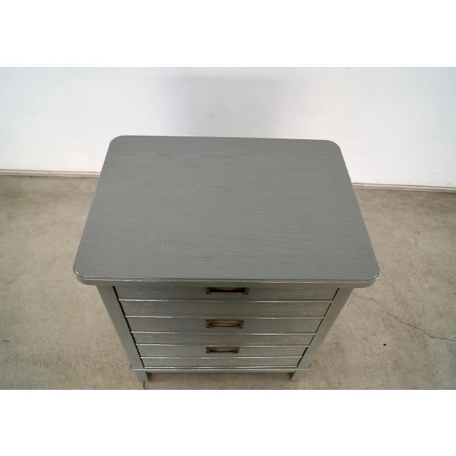 2010’s Arts & Crafts Style Large Nightstand / Small Dresser by Stanley Furniture For Sale - Image 9 of 12