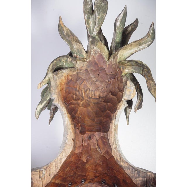 Large 18th Century Bohemian Decorative Lime Wood Vases, Set of 2 For Sale - Image 13 of 18