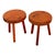 Mid-Century Italian Alpine Fir Stools in the style of Charlotte Perriand, 1960s, Set of 2 For Sale - Image 11 of 18