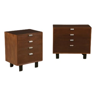 George Nelson for Herman Miller 'Primavera' Nightstands, c. 1955, Signed - A Pair For Sale