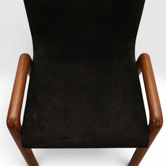 1970s Sedie Dilos Wooden Chair by Guido Faleschini for I4 Mariani, 1970s, Set of 3 For Sale - Image 5 of 6