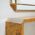 Wood Console Table with Mirror in Briar Root by Mario Falcone for Fratelli Turri, 1970s, Set of 2 For Sale - Image 7 of 16