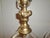 Vintage Neoclassical Brass Glass Lamps- a Pair For Sale - Image 4 of 10