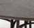 Contemporary Oval Ebonized Wood Dining Table For Sale - Image 4 of 7