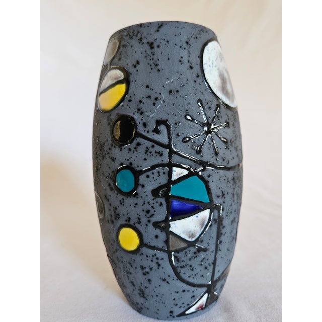 Joan Miró MCM Miro' Ceramic Vase, Made in Italy For Sale - Image 4 of 8