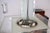 Art Deco Ceiling Lamp with Thick Glass Plate, 1930s For Sale - Image 10 of 12