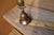 Brass VTG Patina Heavy Solid Brass School Bell W Embossed Figural Owl Shape Handle For Sale - Image 8 of 10