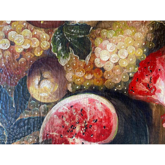 1980s Erina Margiacchi, Still Life, Oil on Canvas, 1980s For Sale - Image 5 of 10