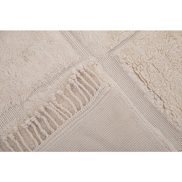 Large Hand-Knotted Wool Rug by Azele Studio For Sale - Image 4 of 10