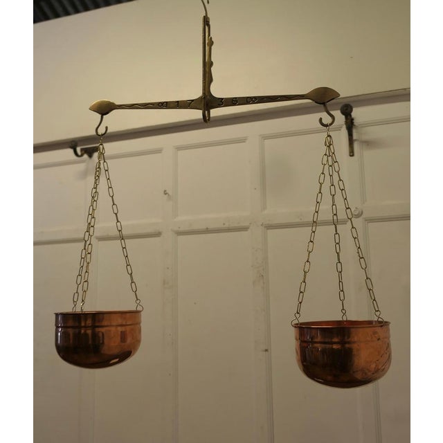 1960s Vegetable Garden Scales in Copper and Brass, 1960s For Sale - Image 5 of 7