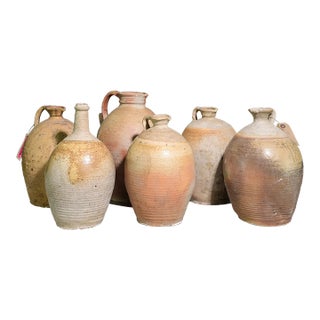 Mid 20th Century French Terracotta Crocks/Jugs - Priced Ea. For Sale