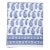 Malabar Multi-Paisley Queen Deep Blue Flat Sheet For Sale