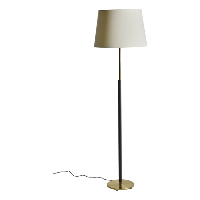 Art Deco Floor Lamp with Adjustable Height, 1930s For Sale