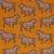 Schumacher Faubourg Fabric in Orange For Sale