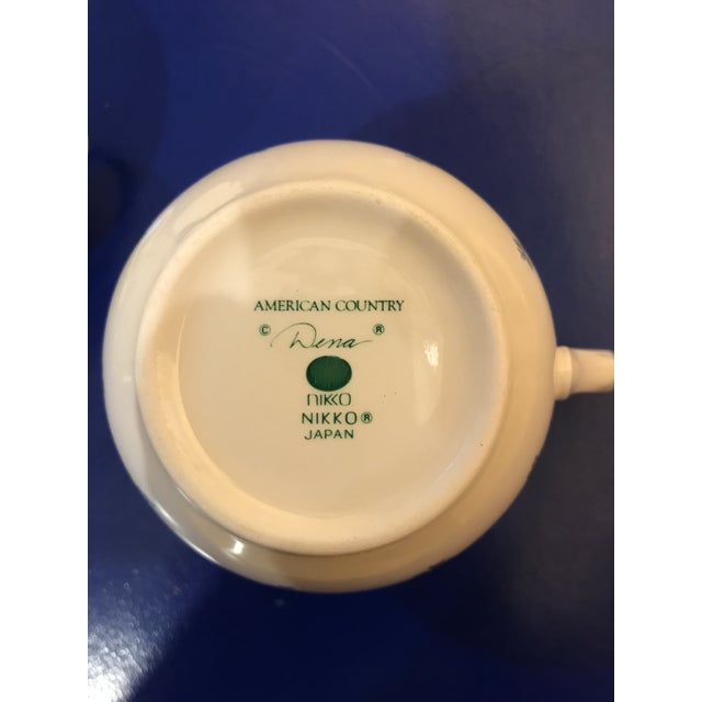 Rustic Sugar & Creamer For Sale - Image 3 of 6