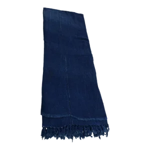 Fine Plain Indigo Cloth - Mossi Tribe Burkina Faso