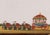 Indian Company School, Rajah's State Coach, Tanjore, 1800s, Gouache on Paper For Sale