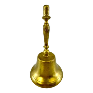 Mid Century Vintage Brass Bell