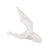 In textured white with ribbed detailing, these sculptures unique shape blend a touch of tranquility to any space....