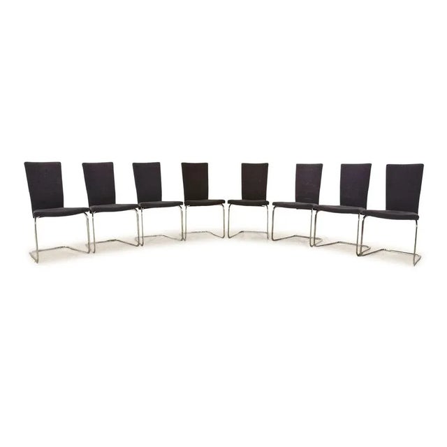 B20 Fabric Cantilever Chairs from Tecta, Set of 8 For Sale - Image 10 of 10