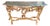 Large 18th Century Console Table with Lacquered and Gilded Wood For Sale