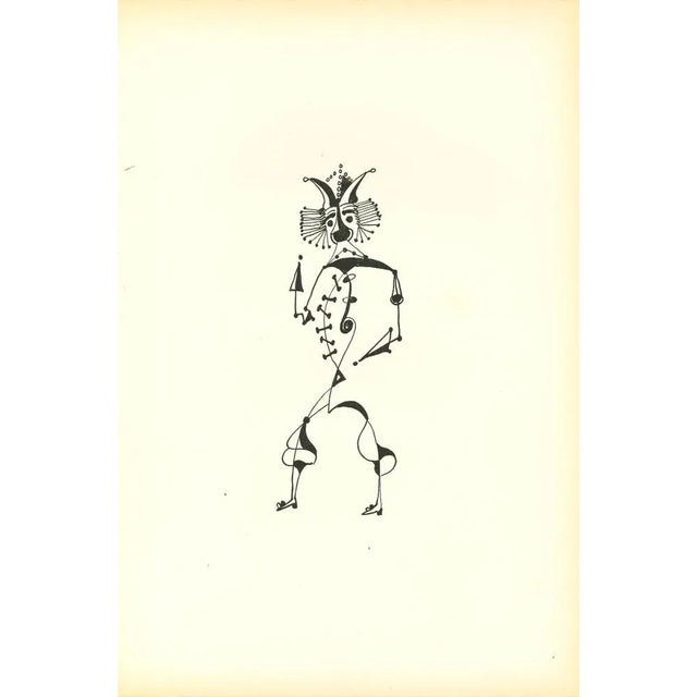 Composition Of Diodora is an original Lithography realized by Bruno Capacci in 1950. The artwork is part of an edition in...