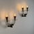 Art Deco Wall Lights by Archimede Seguso, 1938, Set of 2 For Sale - Image 4 of 18