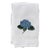 Blue Hydrangea Too Terry Guest Towel, Embroidered For Sale