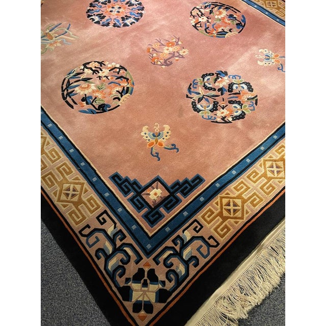 Vintage Salon Rug, Late 20th Century For Sale - Image 4 of 12