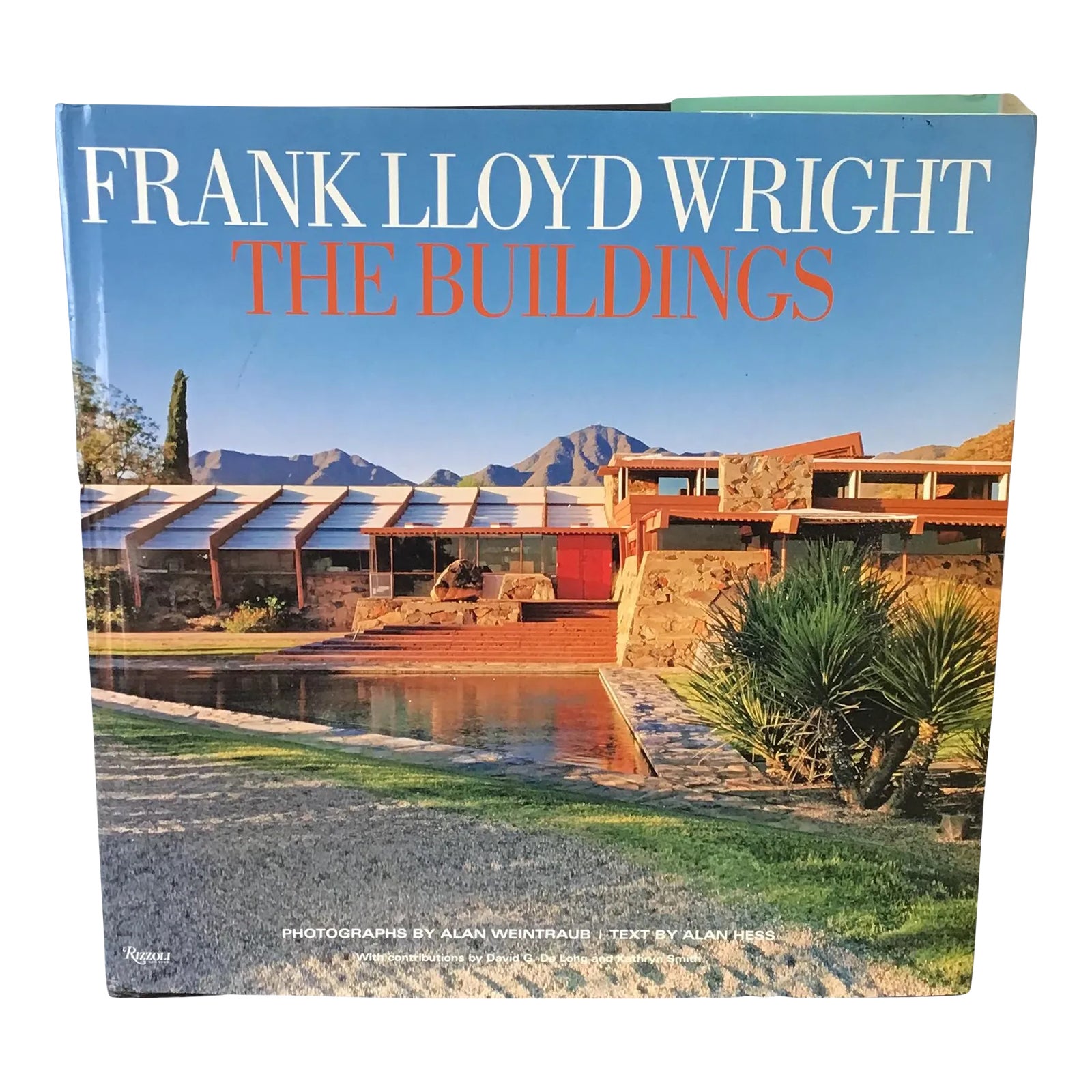 Vintage Frank Lloyd Wright Hardcover Book | Chairish