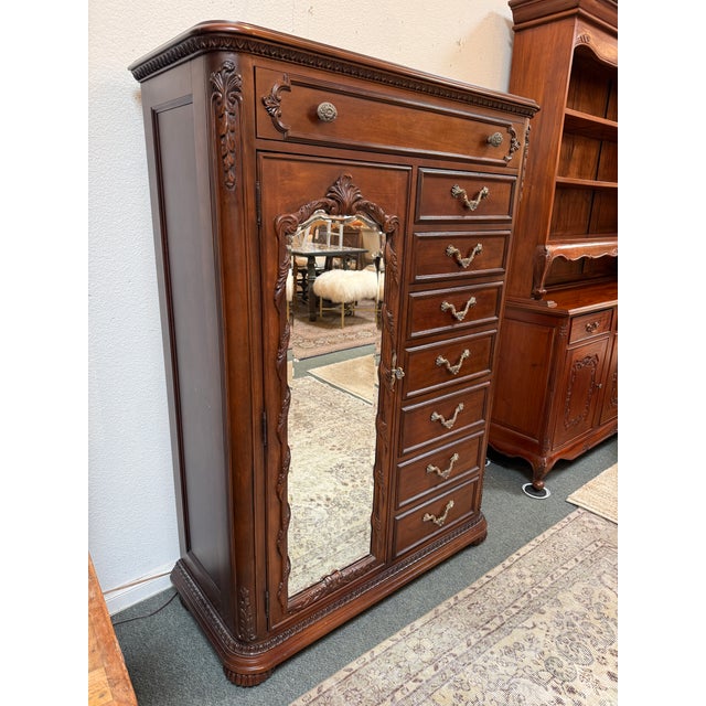 Jessica McClintock for American Drew Romance Collection Lingerie Chiffonier For Sale - Image 4 of 12