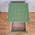 Victorian 1970s Celery Green Painted Wicker Night Stand End Table W/ Drawer For Sale - Image 3 of 9