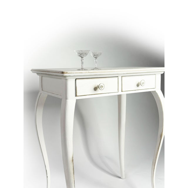 French Style Console Table, 1990s For Sale - Image 9 of 9