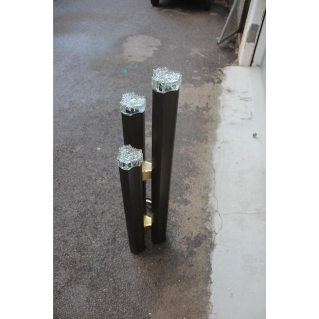 Bronzed Floor Lamp from Gaetano Sciolari, 1970s For Sale - Image 12 of 15