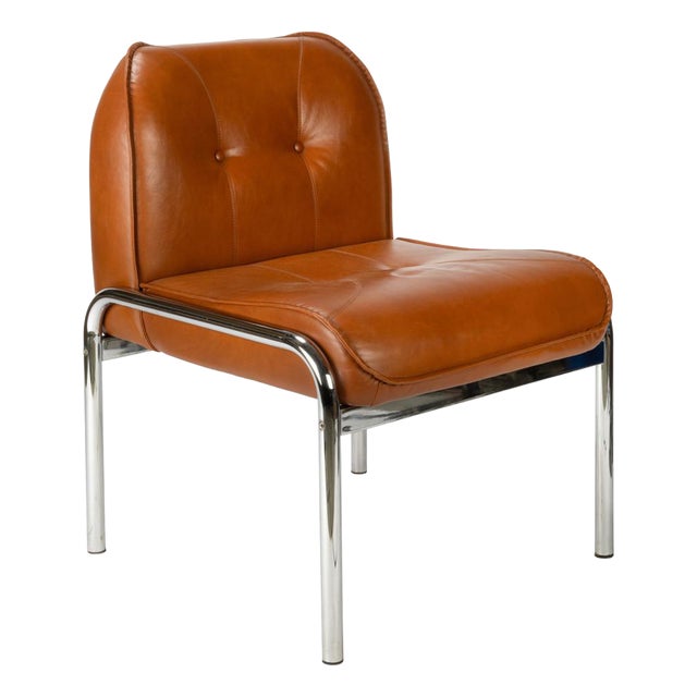 Leather Chair by Hans Eichenberger, 1980s For Sale
