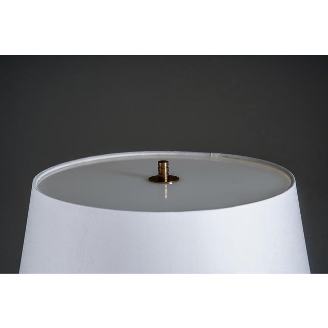 Metal Model B-024 Table Lamps attributed to Eje Ahlgren for Bergboms, 1970s, Set of 2 For Sale - Image 7 of 13