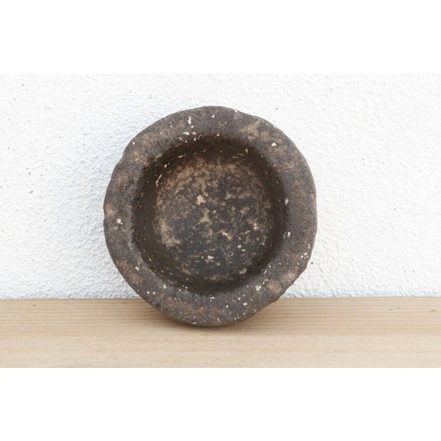 Antique Country Kitchen Stone Bowl For Sale In Los Angeles - Image 6 of 6