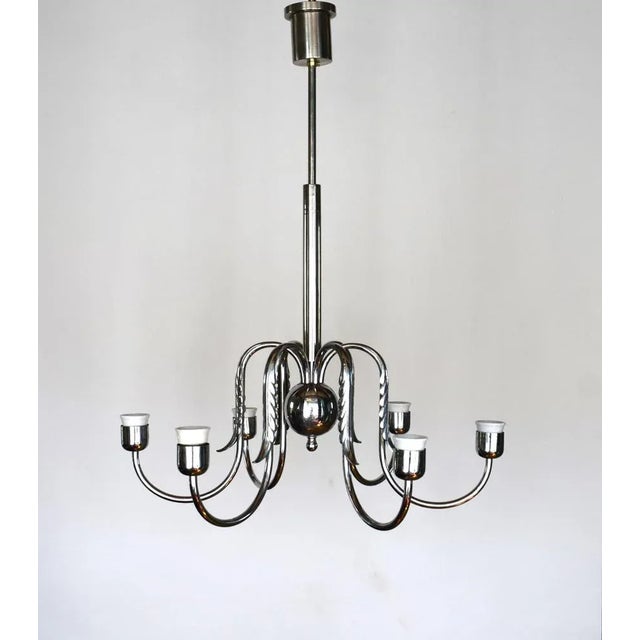 Vintage Chandelier by Josef Frank, 1920s For Sale - Image 6 of 7