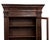 Antique Carved Wooden Display Cabinet with Sculpted Capitals in Walnut For Sale - Image 3 of 12