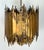 Mid-Century Modern Vintage Tom Greene Brutalist Torch Cut Brass Chandelier For Sale - Image 3 of 12
