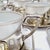Art Deco Silver-Plated Argentor Tea Set with Karlsbad Porcelain Liners, 1930s, Set of 20 For Sale - Image 14 of 18