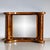 Wood Mid-19th Century Single Parquetry Console Table with Mirror For Sale - Image 7 of 7
