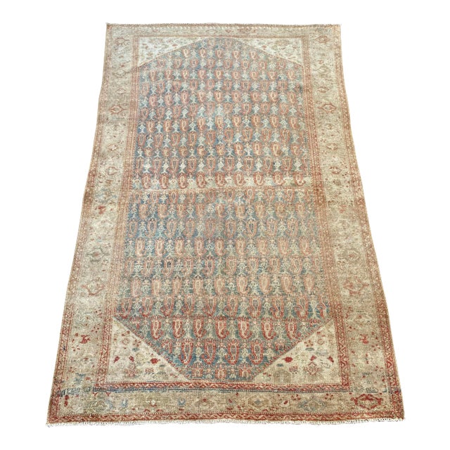 1920s Antique Bellwether Malayer Rug For Sale