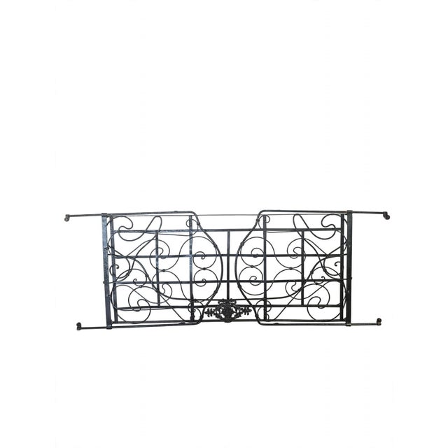 Antique Iron Folding Bed For Sale - Image 6 of 10