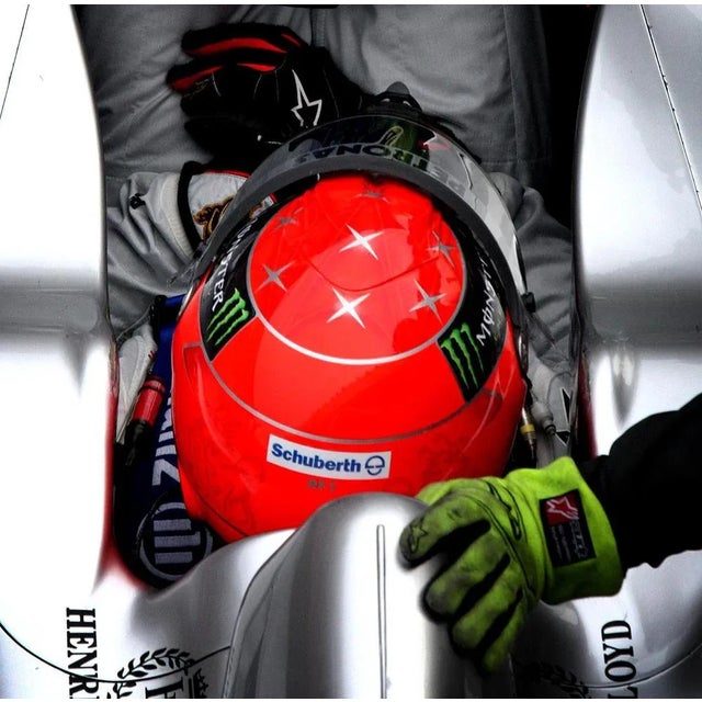 Last dance 1 - signed limited edition archival pigment print, 2011 - edition of 5 formula 1 , preseason test, 2011 ,...