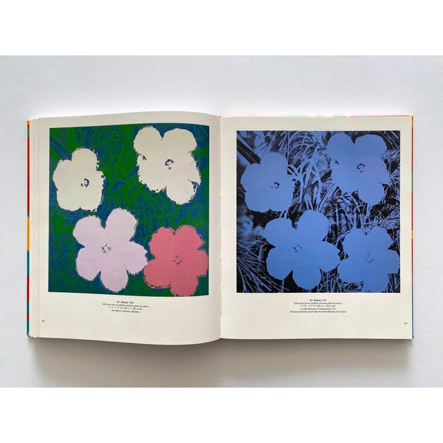 " Andy Warhol : A Retrospective " Vintage 1989 First Edition Lithograph Print Hardcover Landmark Exhibition Pop Art Book For Sale - Image 10 of 18