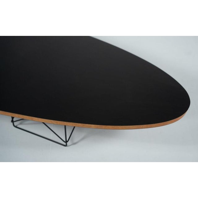 Herman Miller Elliptical Coffee Table by Charles and Ray Eames for Herman Miller, 1960s For Sale - Image 4 of 8