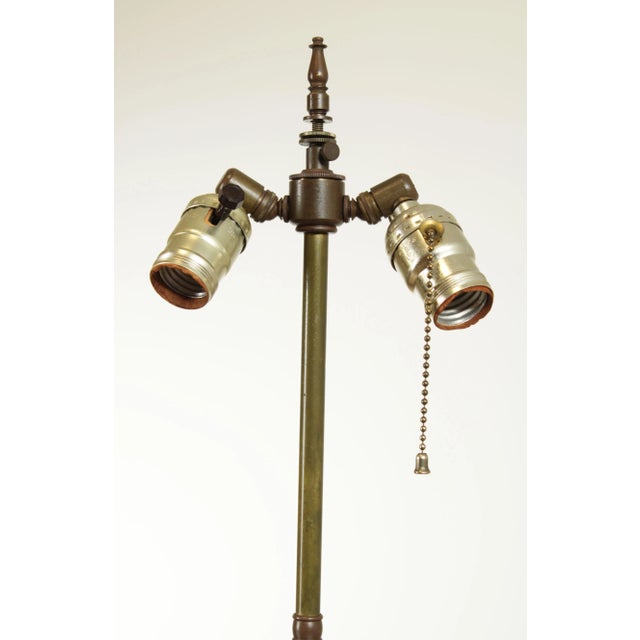 Antique 19th Century French Bronze Astral Table Lamp For Sale In Philadelphia - Image 6 of 13