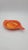 Mid-Century Ceramic Leaf Ashtray, Orange and Yellow Drip Glaze, 1960s For Sale In Philadelphia - Image 6 of 9